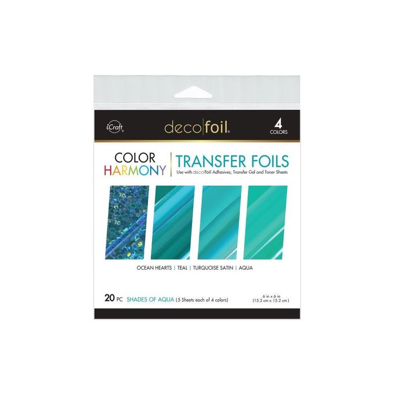 TRANSFER FOILS TONOS DE AQUA