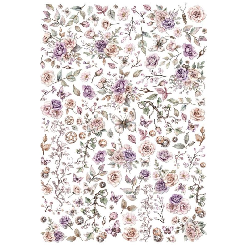 FIGURAS RECORTADAS A LASER FLORES SILVESTRES