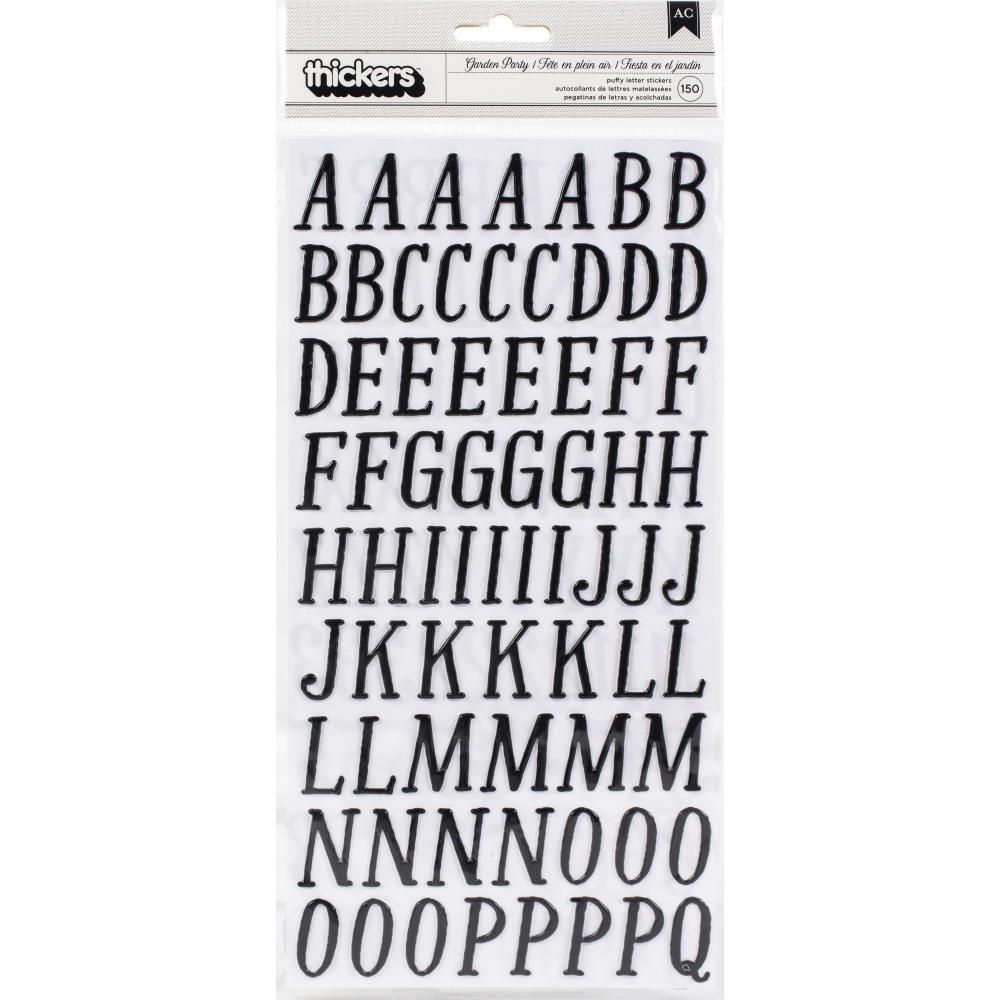 LETRAS PUFFY FIESTA DE JARDÍN