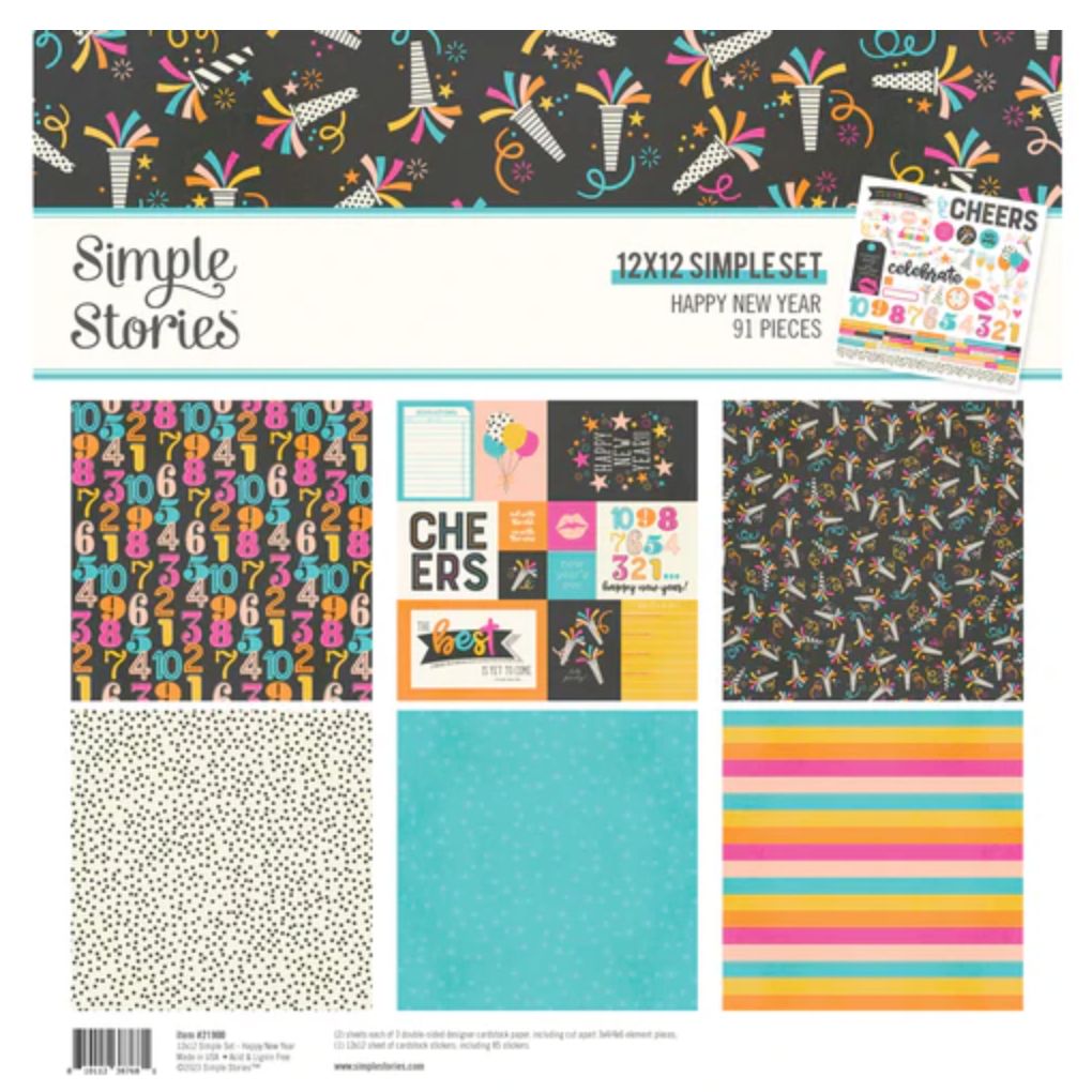 12X12  -HAPPY NEW YEAR COLLECTION KIT