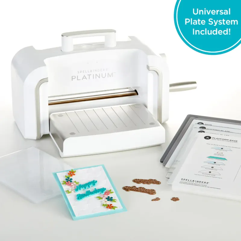 PLATINUM MACHINE CON PLATAFORMA DE 8.5" Y SISTEMA DE PLACAS UNIVERSALES