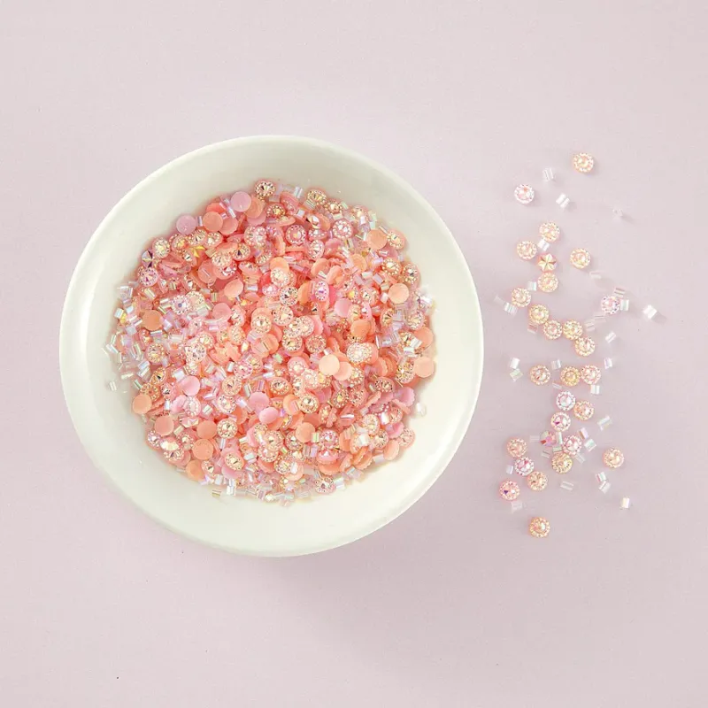 LENTEJUELAS Y MOSTACILLA PINK FROSTING