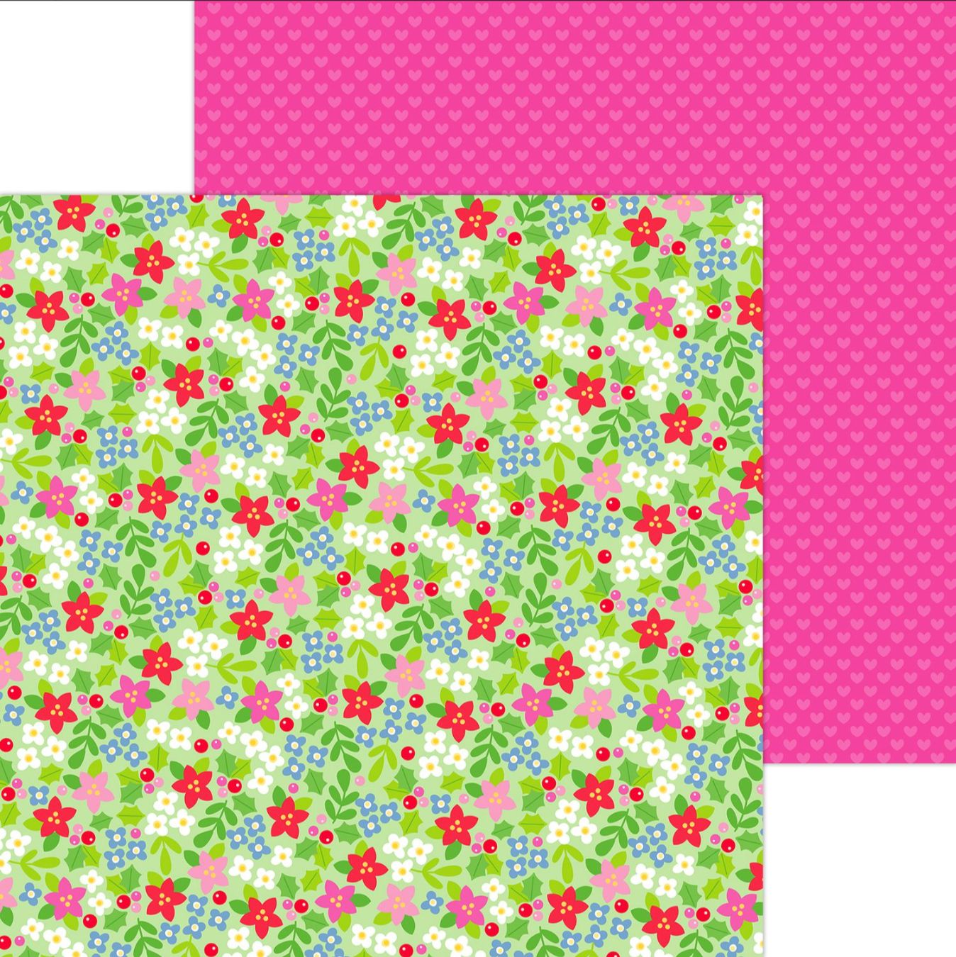 BERRY CHRISTMAS - CARDSTOCK 12X12