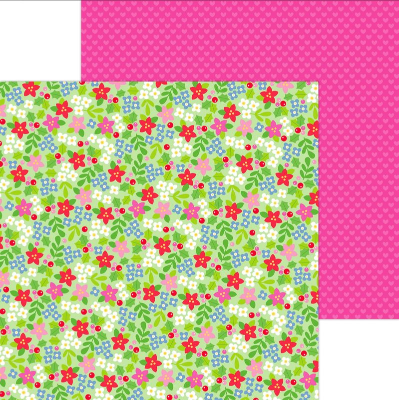 BERRY CHRISTMAS - CARDSTOCK 12X12