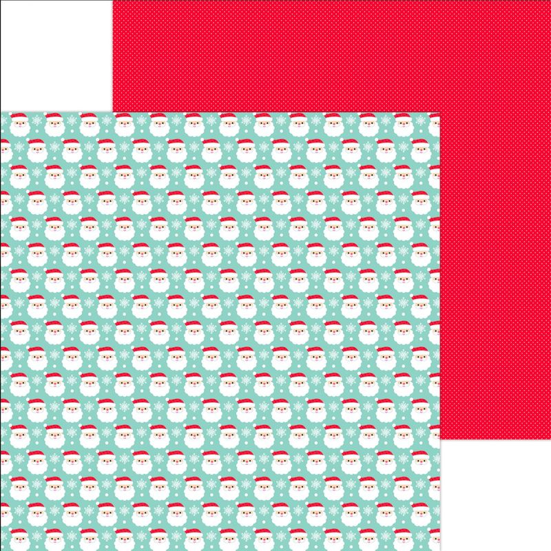 HERE COMES SANTA - CARDSTOCK 12X12