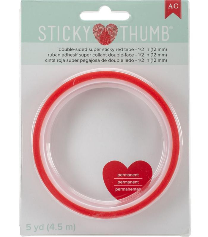 TAPE DE DOBLE CARA .5¨X 5 YARDAS