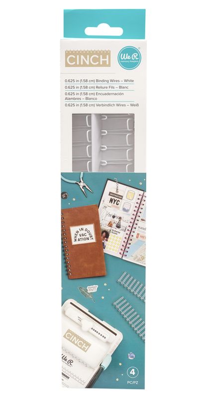 ANILLOS BLANCOS DE 5/8" (CAJA DE 4)