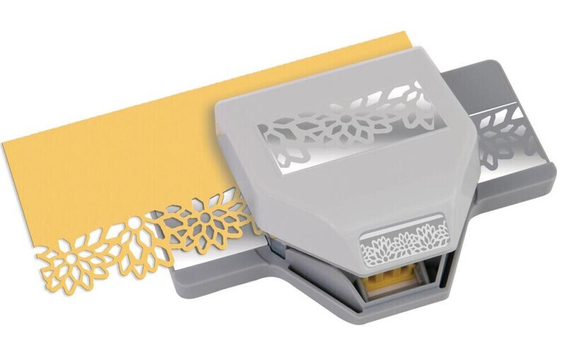 PUNCH DE BORDES FLORES DIAMANTE