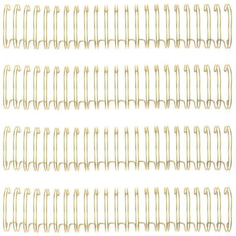 ANILLOS DORADOS DE 1.25" (4/PAQ)