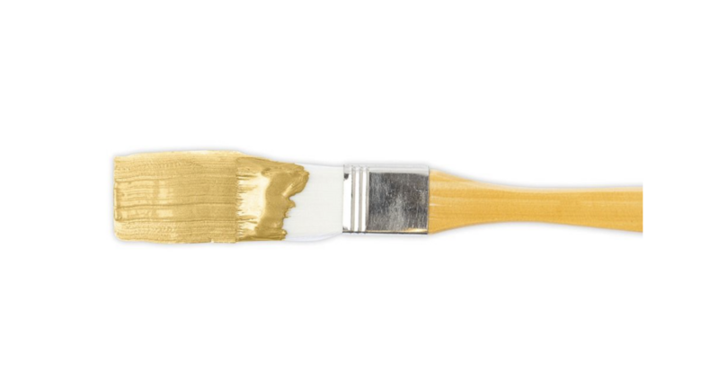 SIZZIX EFFECTZ PINTURA ACRÍLICA METÁLICA CREMOSA: ORO