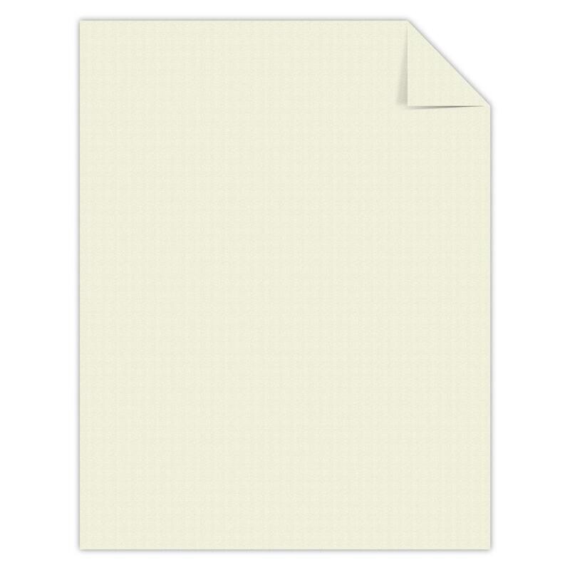 PAPEL NEENAH DE 80 LBS BLANCO NATURAL (25 HOJAS)