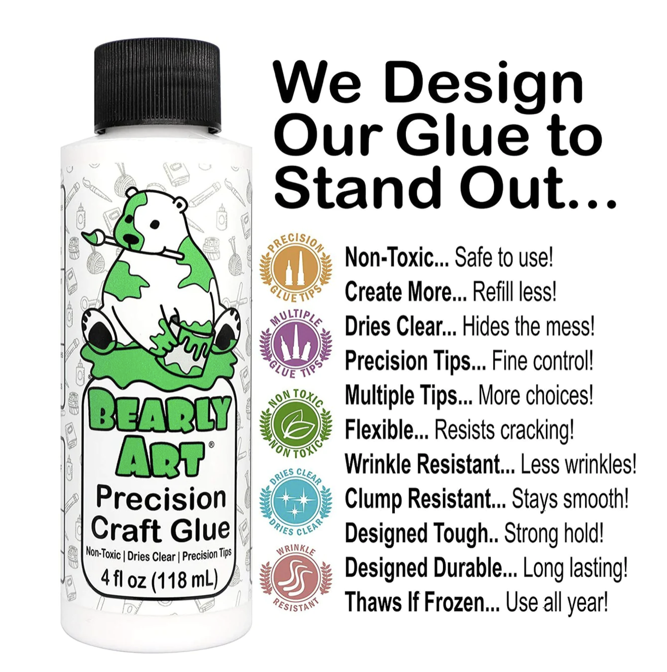 GOMA BEARLY ARTS DE 4 ONZ.