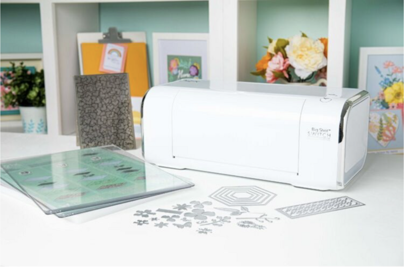 SIZZIX BIG SHOT SWITCH PLUS STARTER KIT BLANCA