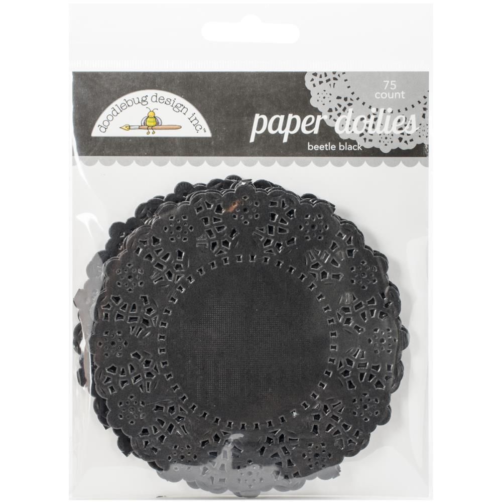DOILIES NEGROS (75 DOILIES)