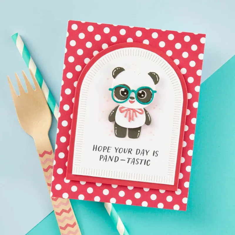 TROQUEL PANDA DE COLECCIÓN MONSTER BIRTHDAY