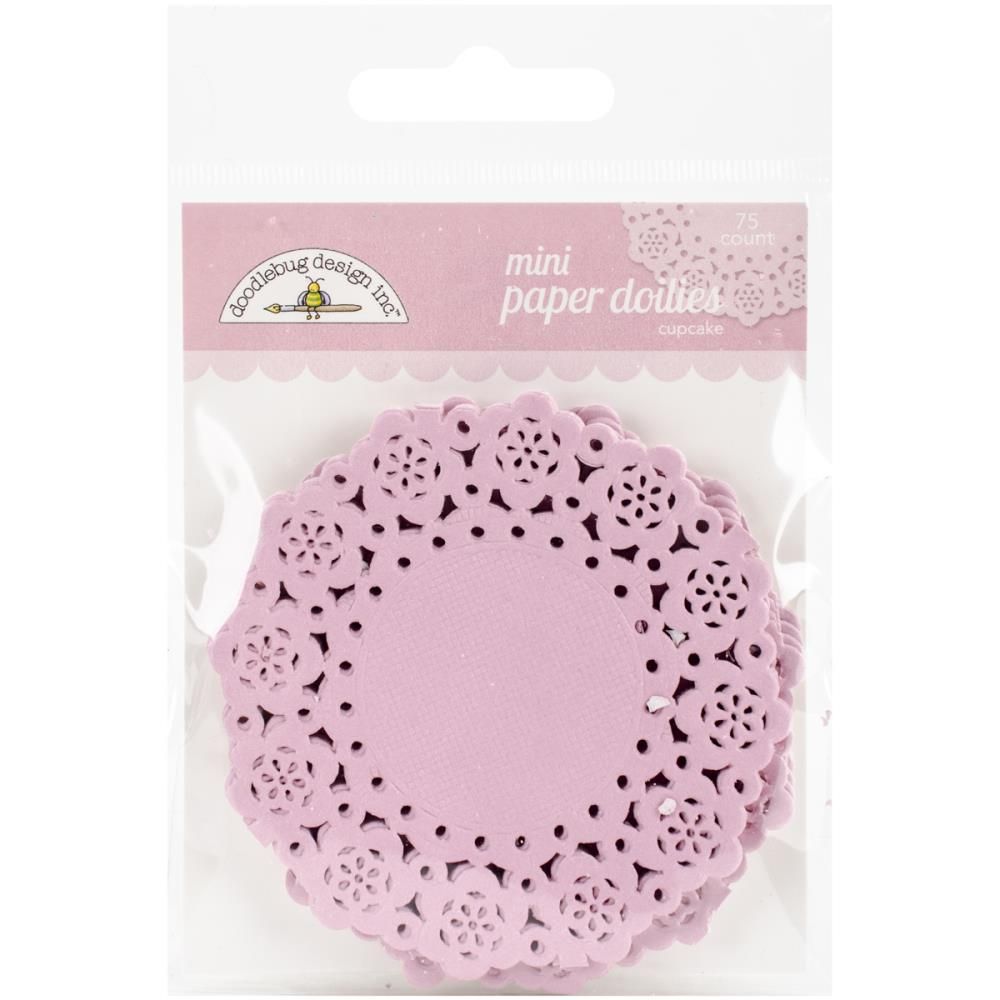 MINI DOILIES 3X3 CUPCAKE (75)