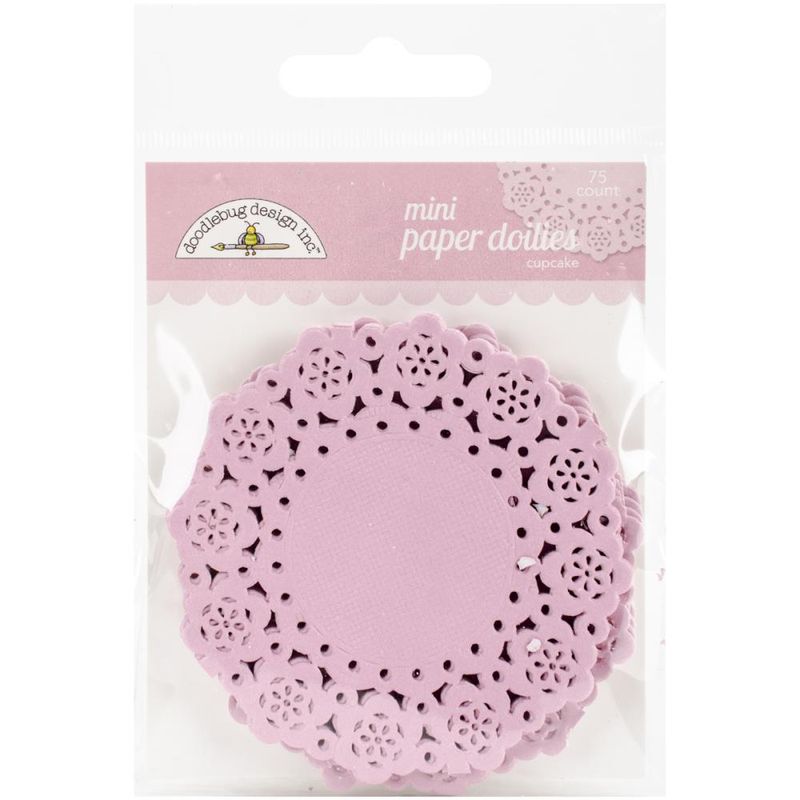 MINI DOILIES 3X3 CUPCAKE (75)