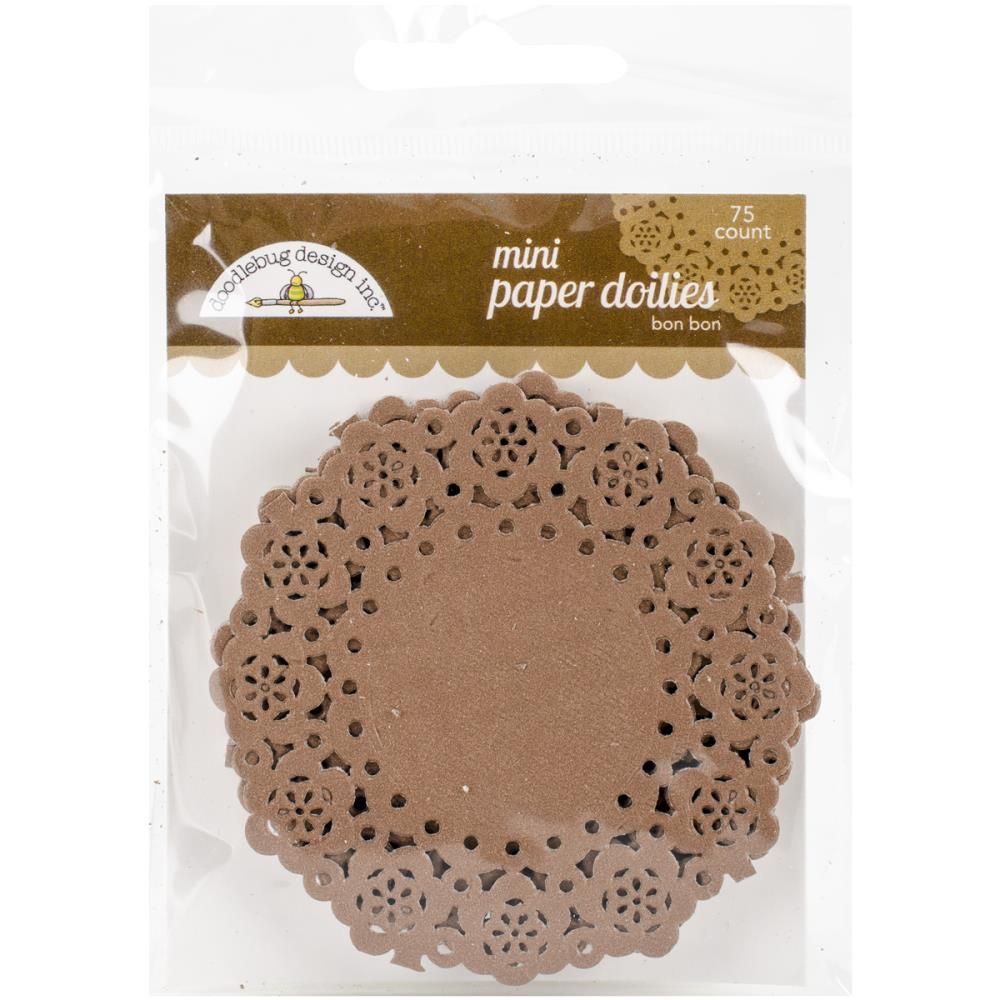 MINI DOILIES 3X3 BON BON (75)