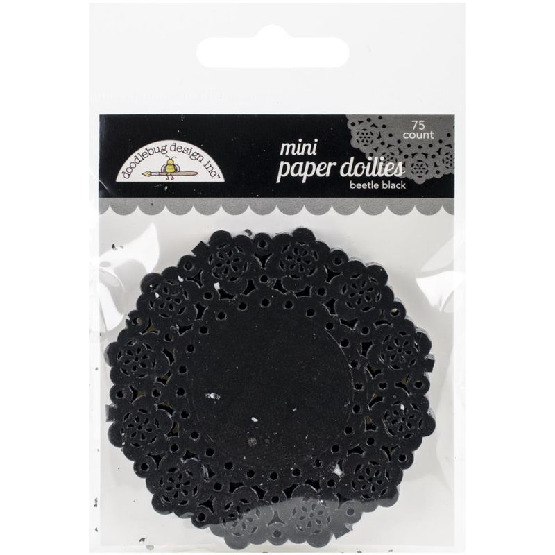 MINI DOILIES NEGROS
