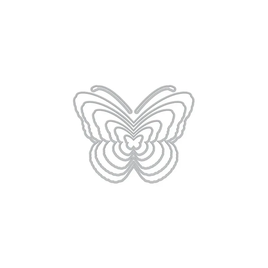 TROQUEL MARIPOSAS ANIDADAS