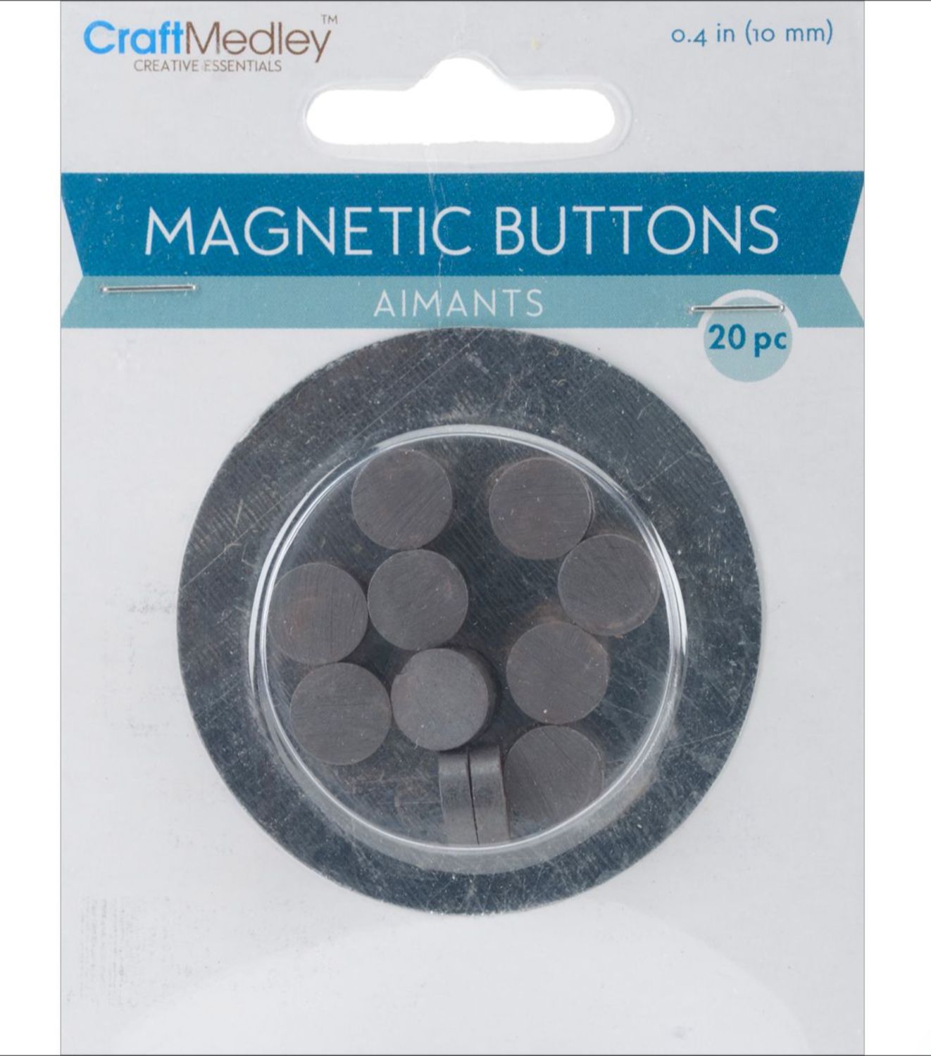 BOTONES MAGNÉTICOS 10MM (20)