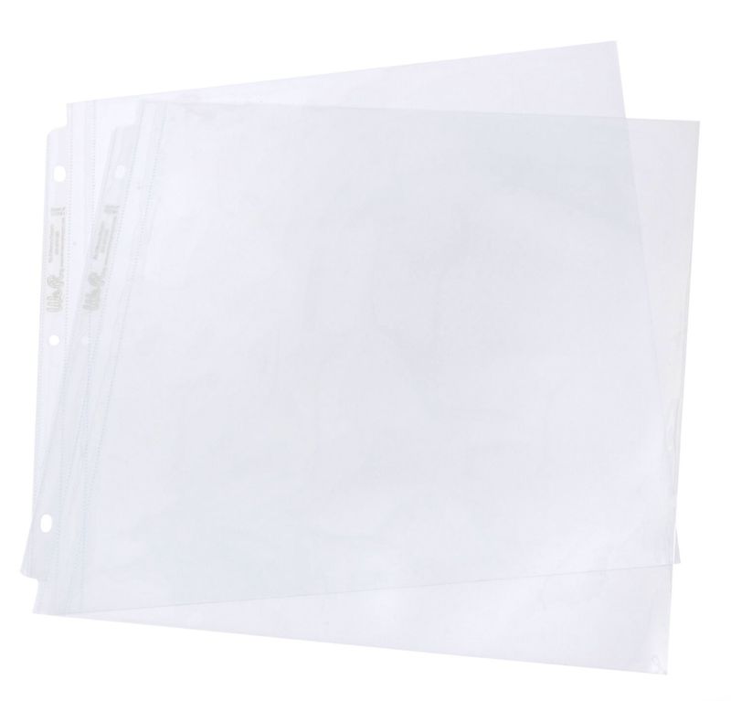 PROTECTORES DE HOJA 12X12 PARA TORNILLITOS (POST)