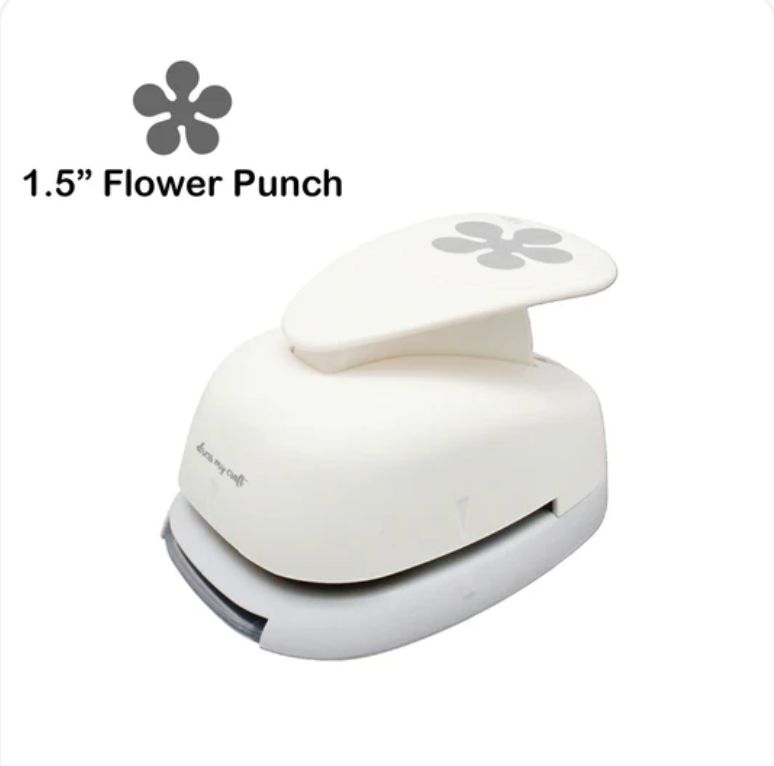 PERFORADOR DE FLOR DE 5 PÉTALOS DE 1.5"