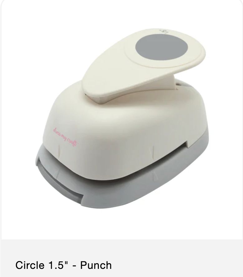 PUNCH DE CÍRCULO DE 1.5"