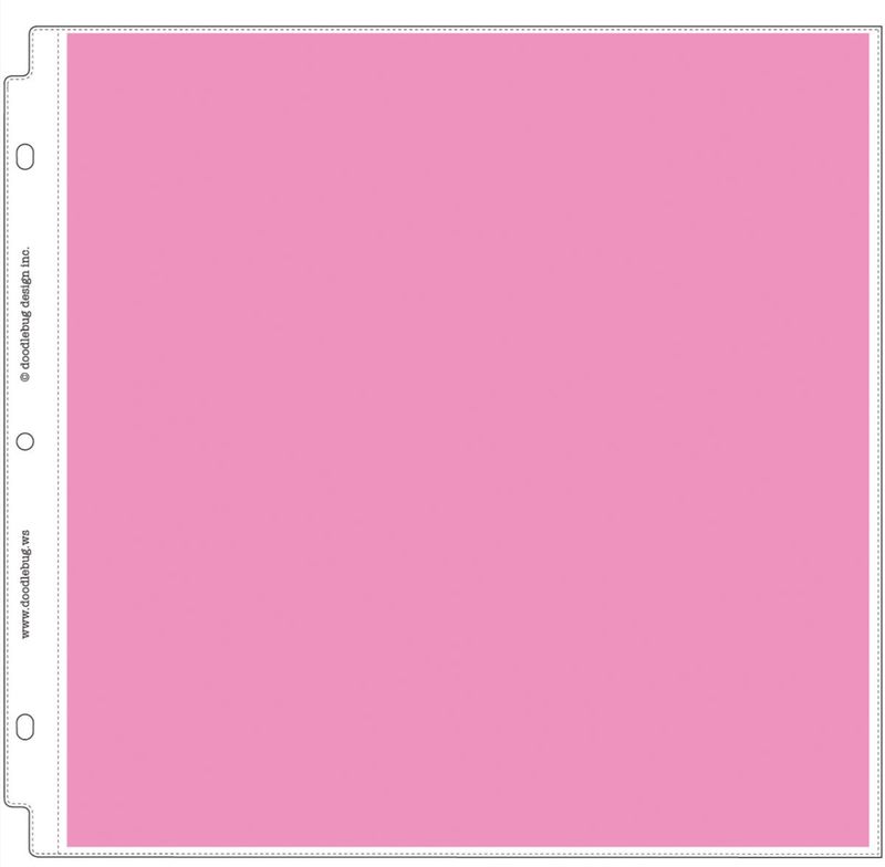 PAGE PROTECTOR 12X12 DOODLEBUG