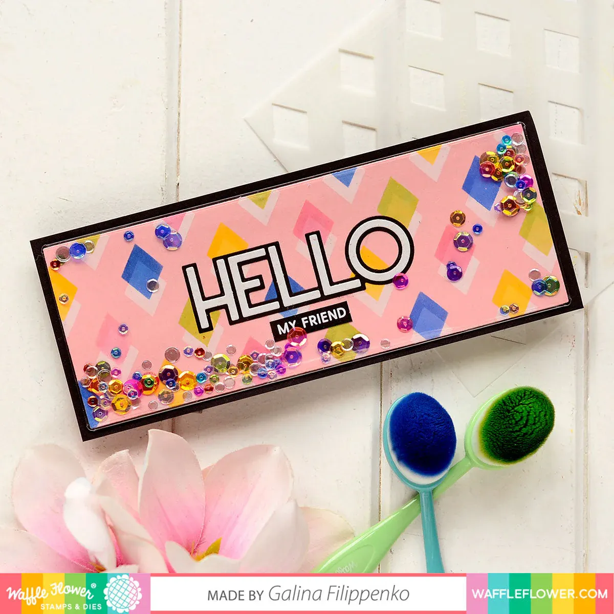 SHAKER COVER 3X8 SLIMLINE PLANA - 5/PAQ