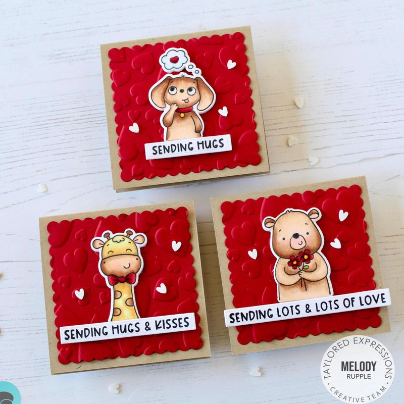 SET DE TROQUELES Y SELLOS EN TIRAS MINI - ENVÍO -