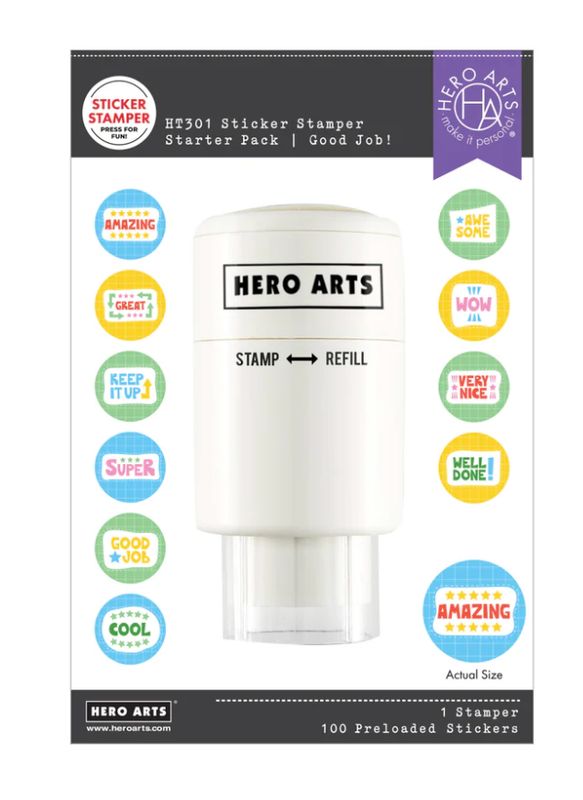 STICKER STAMPER GOOD JOB