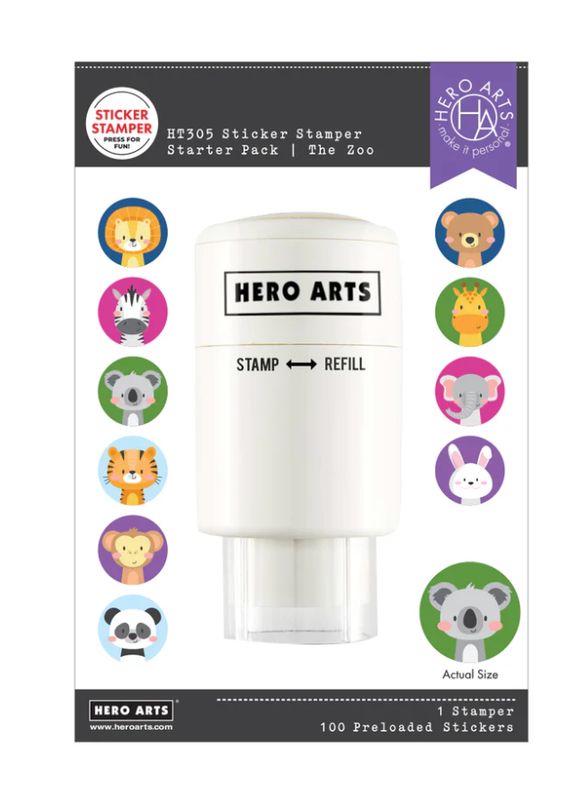 STICKER STAMPER THE ZOO