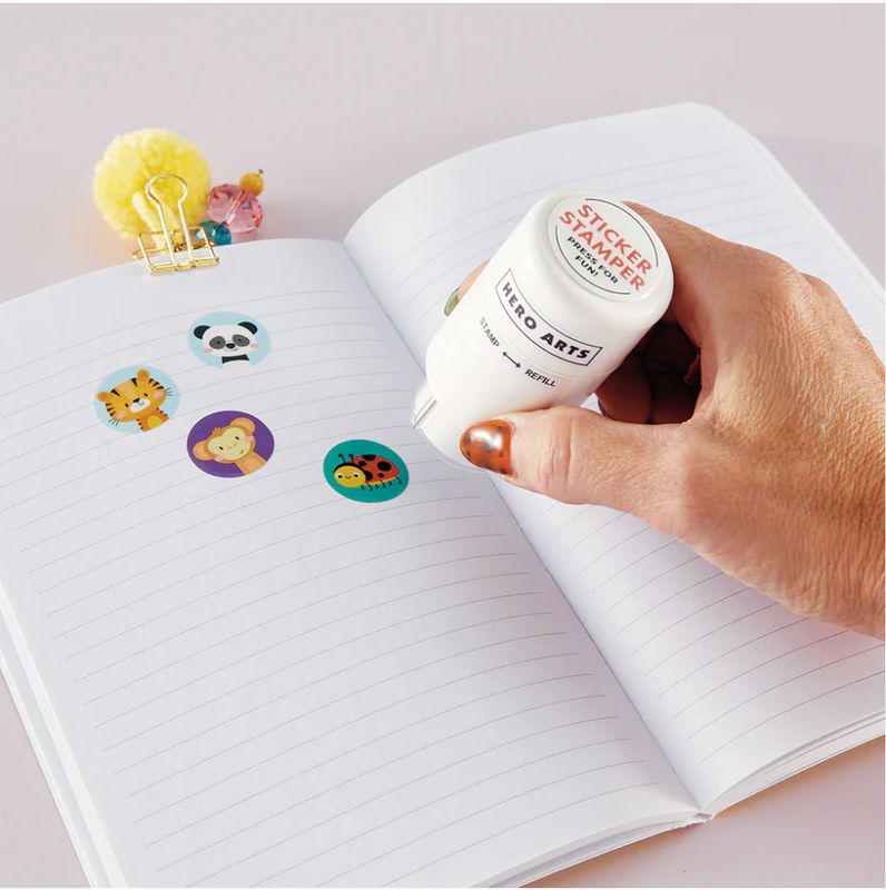 STICKER STAMPER - DEVORA LIBROS