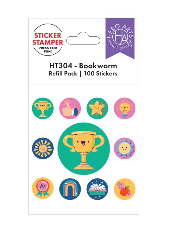 REFILL STICKERS DEVORA LIBROS