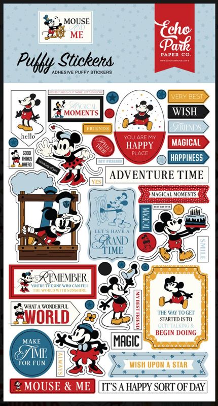 PUFFY STICKERS MOUSE &amp; ME
