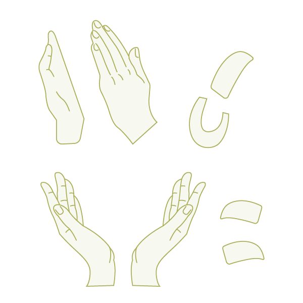 TROQUEL MANOS THE APRIL’S FLOWERS