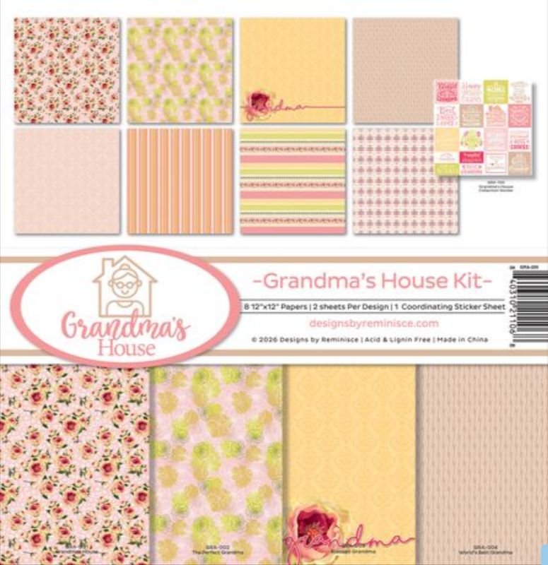 KIT 12X12 CASA DE LA ABUELA