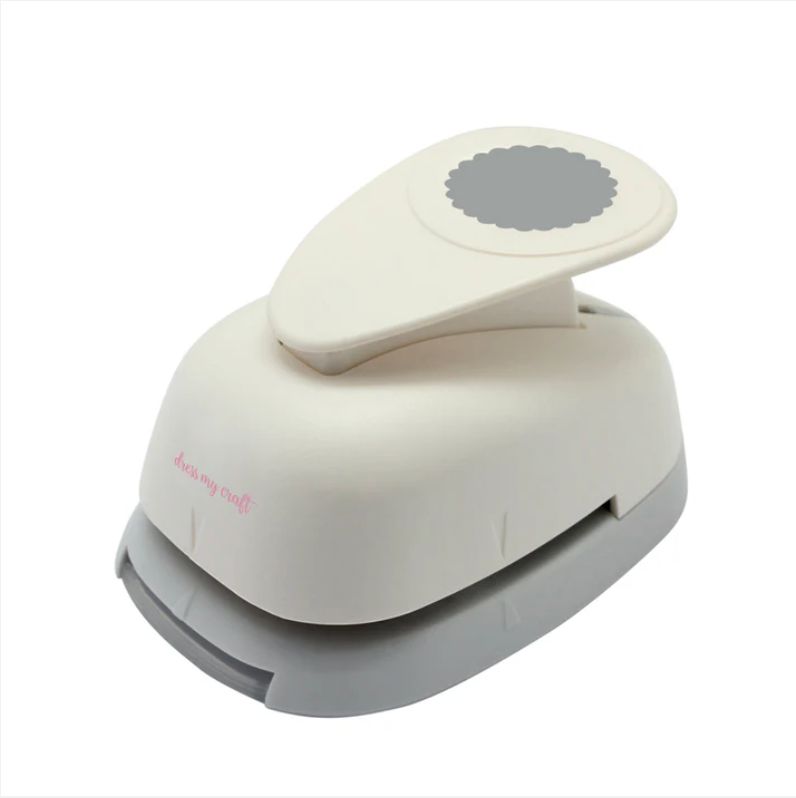 PUNCH SCALLOPED CIRCLE 1.25"