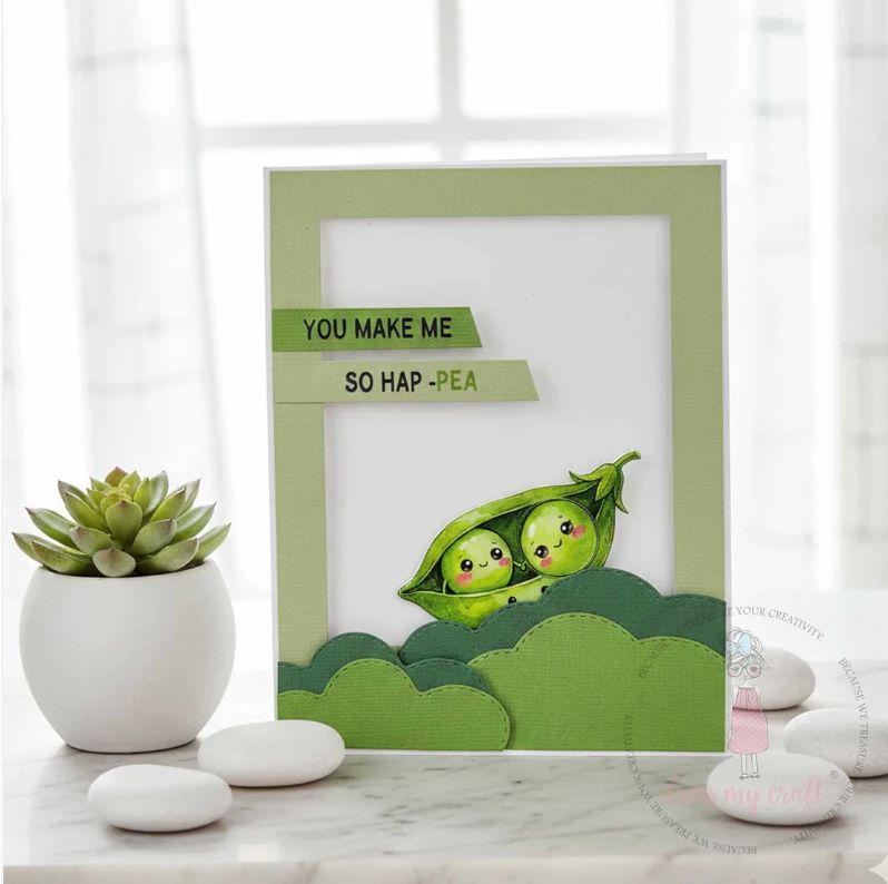 CALCOMANÍAS STICK 'N PEEL - HAPPY PEA MOMENTS