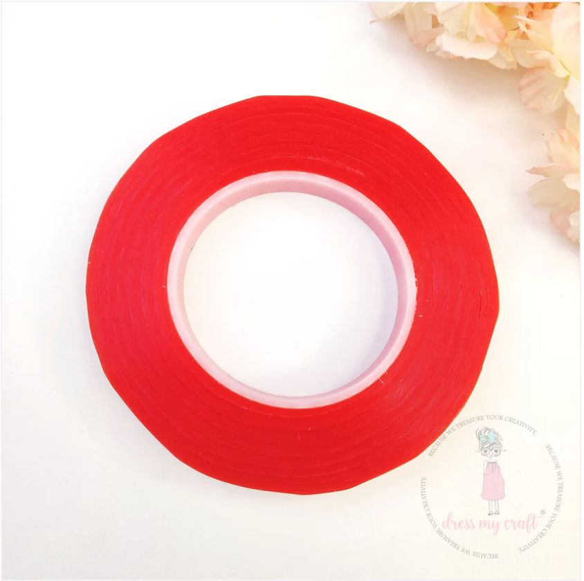 CINTA ADHESIVA ROJA ULTRA RESISTENTE  - 18 MM