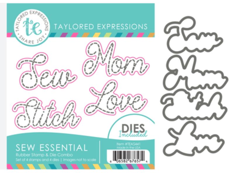 SET DE SELLOS Y TROQUELES - SEW ESSENTIALS