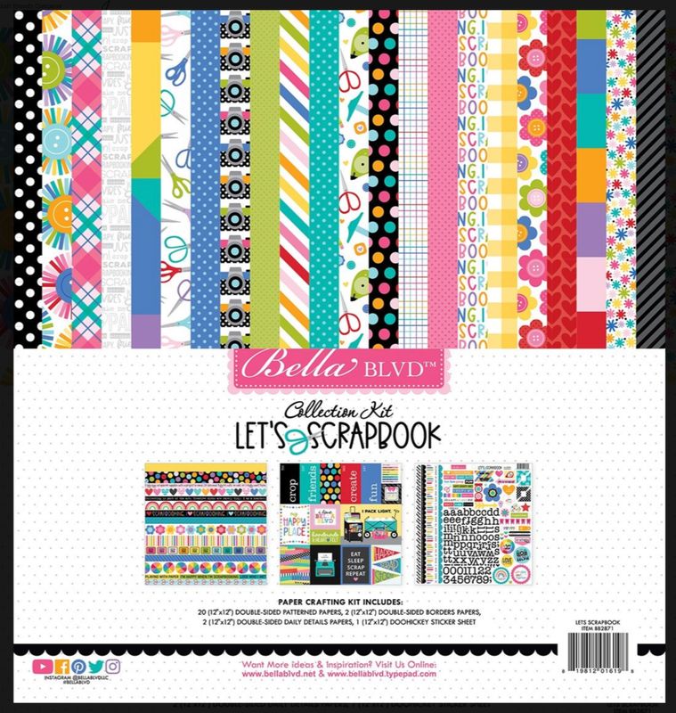 KIT 12X12 LET'S SCRAPBOOK
