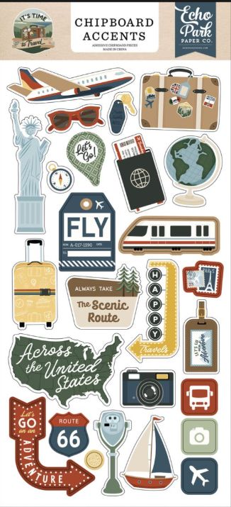 CHIPBOARD HORA DE VIAJAR