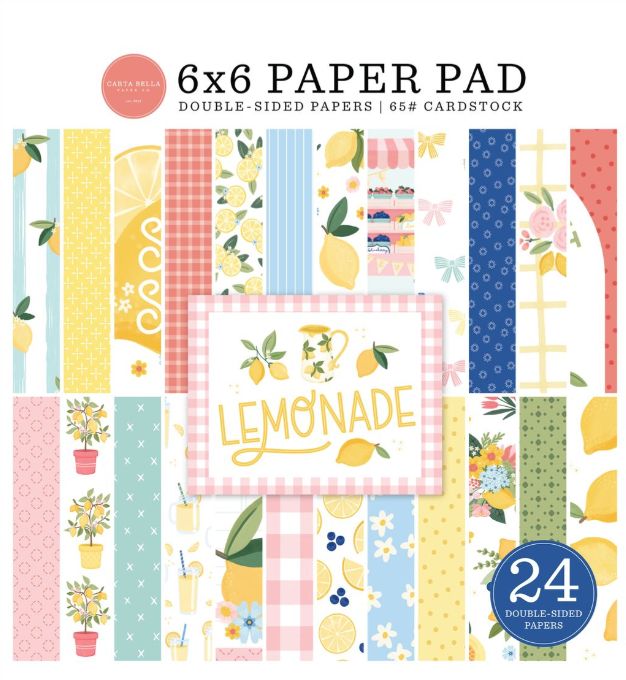 STACK DE PAPELES 6X6 LEMONADE