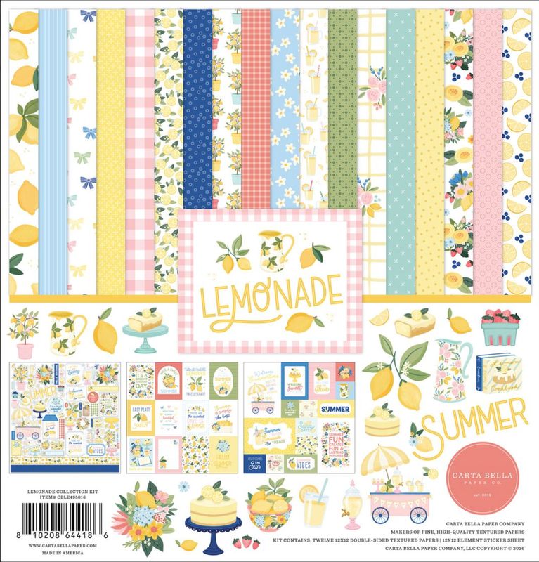 KIT 12X12 LEMONADE