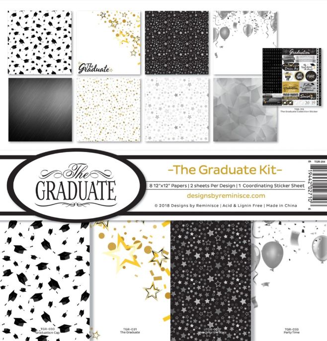 KIT 12X12"THE GRADUATE
