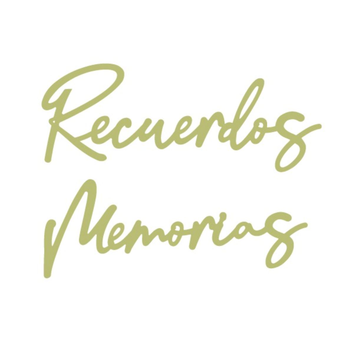TROQUELES RECUERDOS Y MEMORIAS