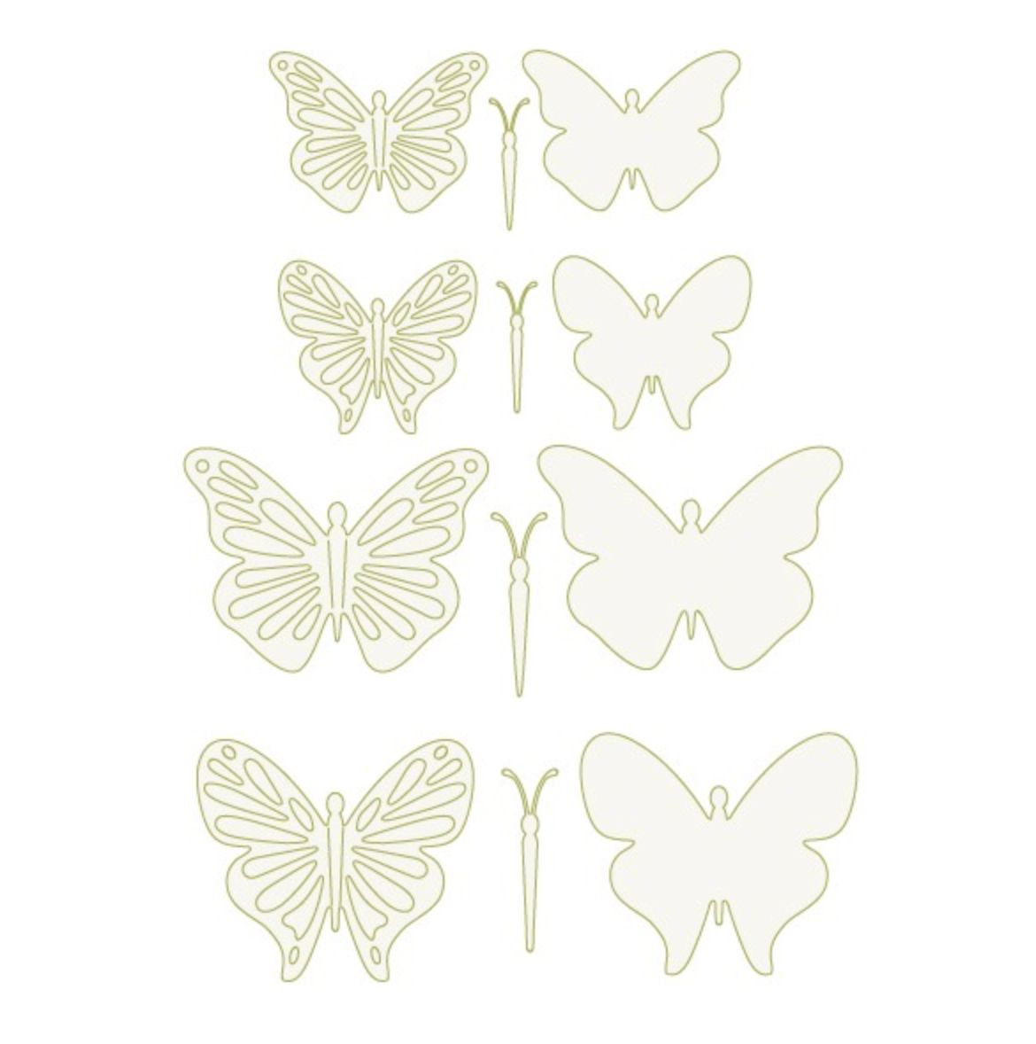 TROQUEL SUSPIRO DE MARIPOSAS