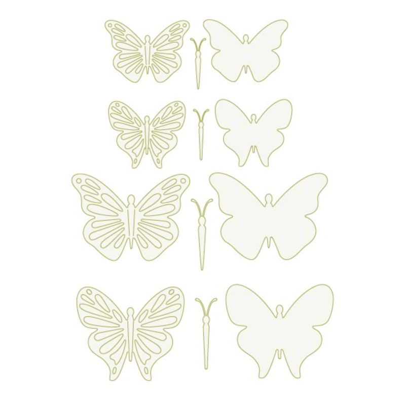 TROQUEL SUSPIRO DE MARIPOSAS